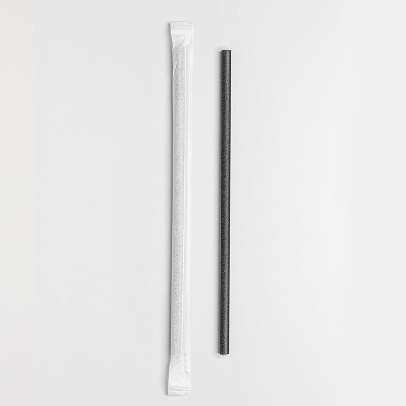 Wrapped Straws - EMP-012-BLK Wrapped Straws - EMP-012-BLK
