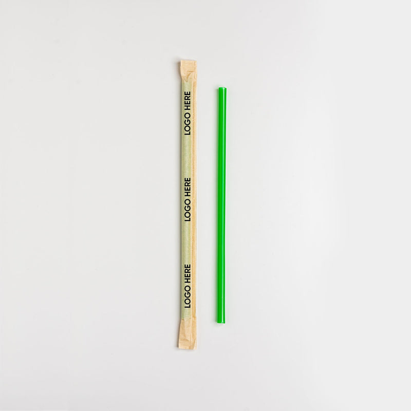 Personalized Wrapped Straw - BIOST-004 Personalized Wrapped Straw - BIOST-004