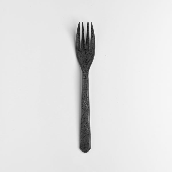 Single Unwrapped Black Fork - FORK-BLK-001