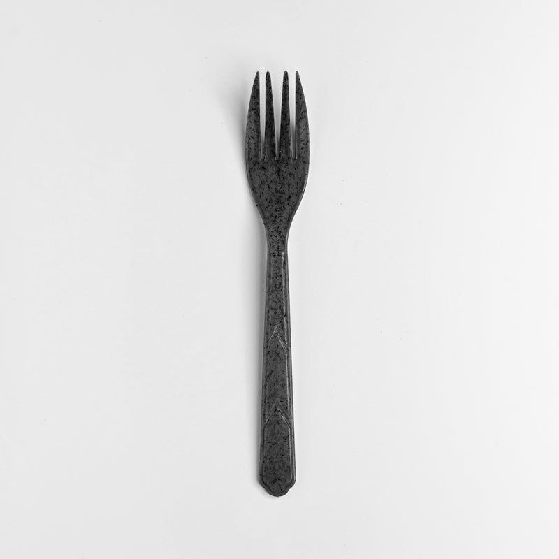 Single Unwrapped Black Fork - FORK-BLK-001