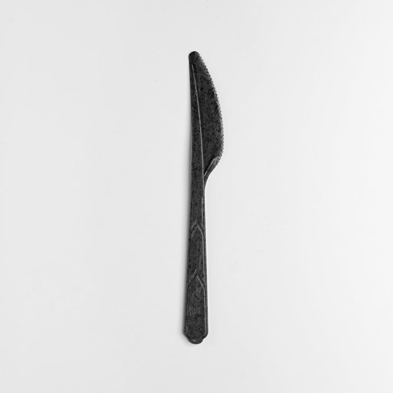 Single Unwrapped Black Knife - KNIFE-BLK-001