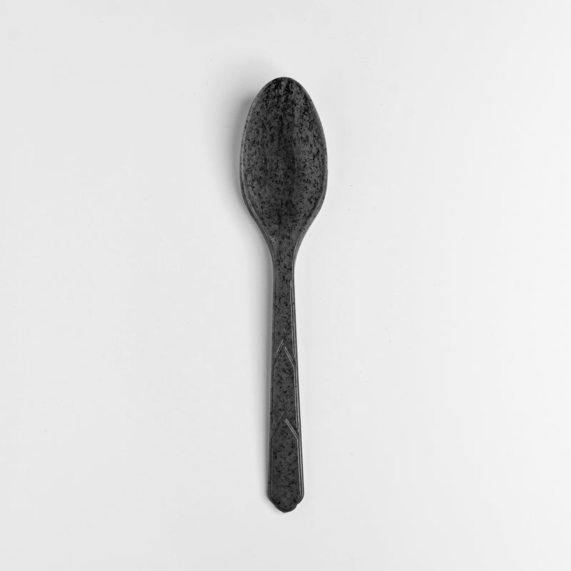 Single Unwrapped Black Spoon - SPOON-BLK-001